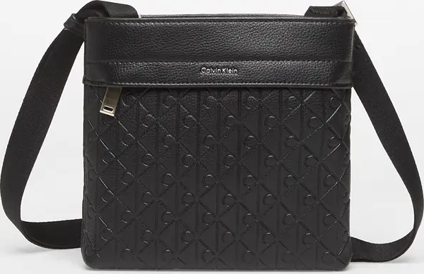 Calvin Klein Torba Calvin Klein Emblem Aop Emboss Flatpack Black Universal