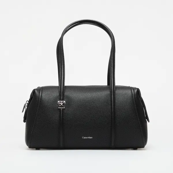 Calvin Klein Torba Calvin Klein Emblem Hw Pebble Doctor Shoulder Black Universal