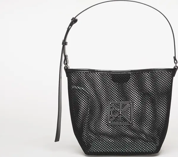 Calvin Klein Torba Calvin Klein Emblem Mesh Bucket Black Universal