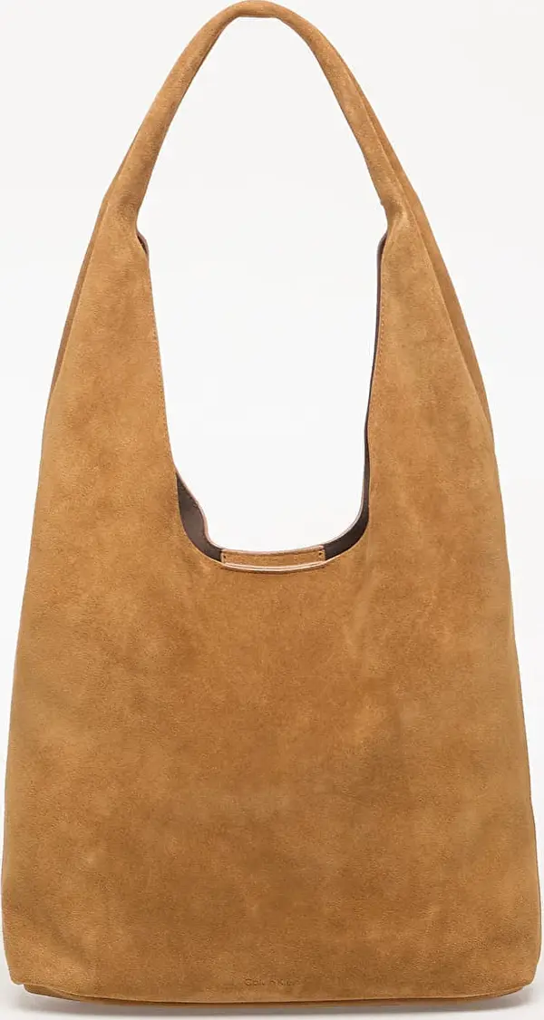 Calvin Klein Torba Calvin Klein Slouchy Suede Leather Brown Universal