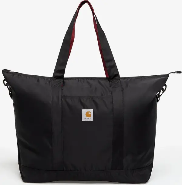 Carhartt WIP Torba Carhartt WIP Alumni Tote Bag Black/ Scarlet Universal