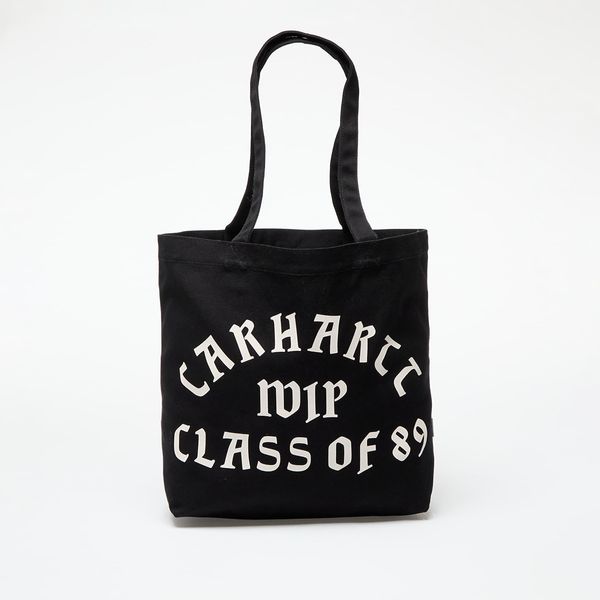 Carhartt WIP Torba Carhartt WIP Canvas Graphic Class of 89 Print Tote Bag Black/ Tonic Universal