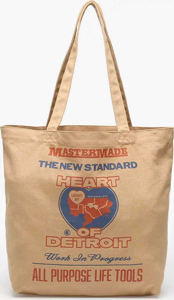 Carhartt WIP Torba Carhartt WIP Canvas Graphic Tote Arcan Print/ Dusty H Brown Universal