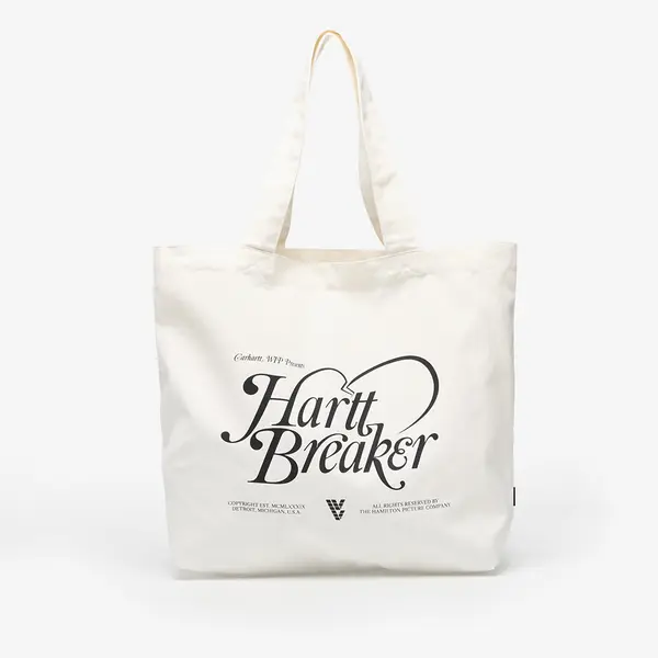 Carhartt WIP Torba Carhartt WIP Canvas Graphic Tote Large Harttbreaker Print/ Wax 32 l