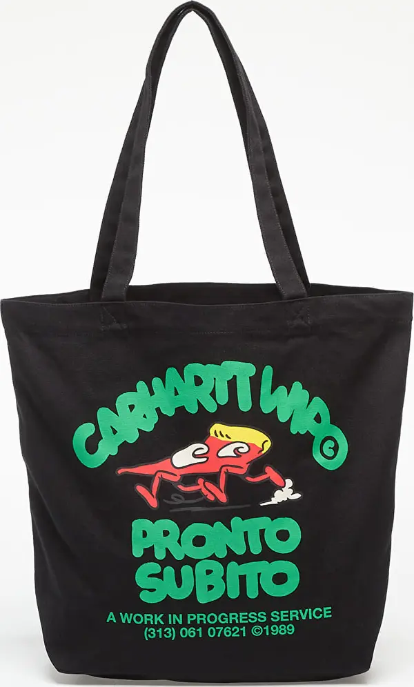 Carhartt WIP Torba Carhartt WIP Canvas Graphic Tote Pronto Print/ Black Universal