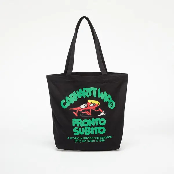 Carhartt WIP Torba Carhartt WIP Canvas Graphic Tote Pronto Print/ Black Universal