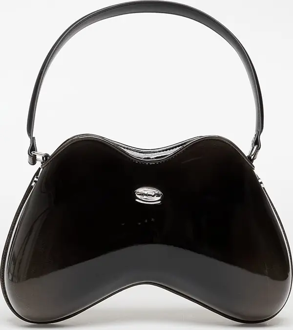 Diesel Torba DIESEL Play Double-D Shoulder Shoulder Bag Black Universal