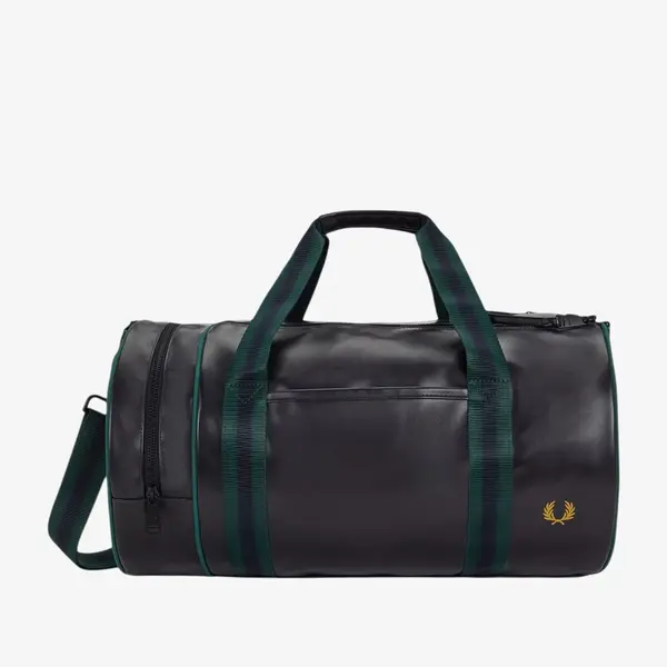 FRED PERRY Torba Fred Perry Classic Barrel Bag Navy / Grassroots Universal
