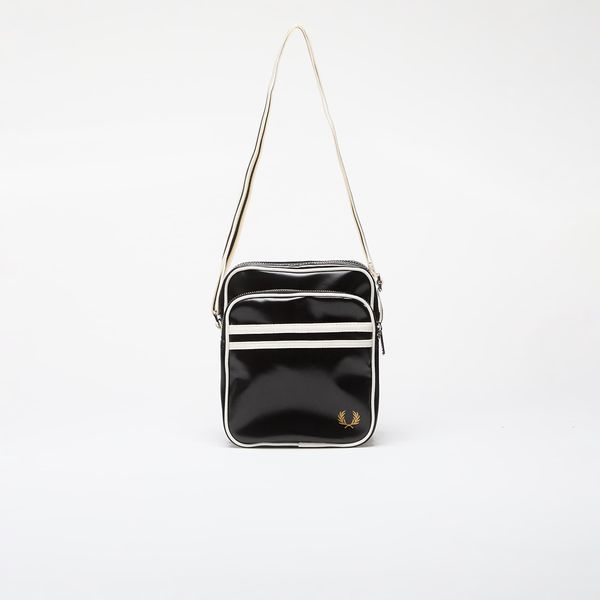 FRED PERRY Torba FRED PERRY Classic Side Bag Black/ Ecru 2 l