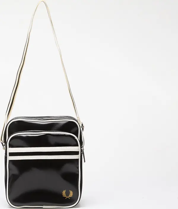 FRED PERRY Torba FRED PERRY Classic Side Bag Black/ Ecru Universal