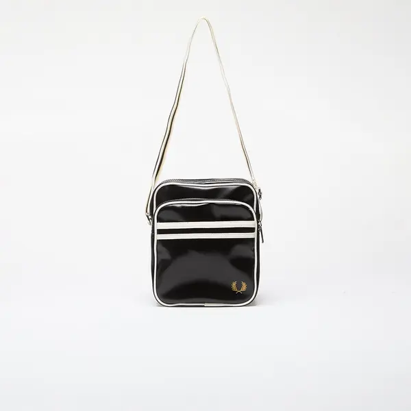 FRED PERRY Torba FRED PERRY Classic Side Bag Black/ Ecru Universal