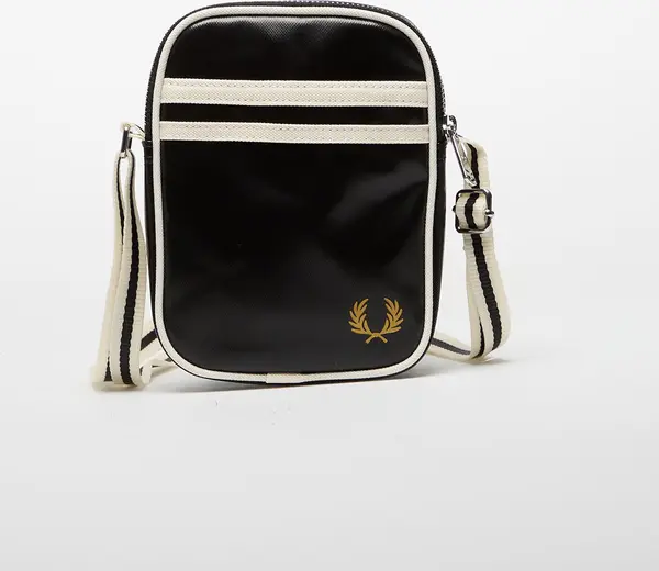 FRED PERRY Torba FRED PERRY Classic Small Side Bag Black/ Ecru Universal