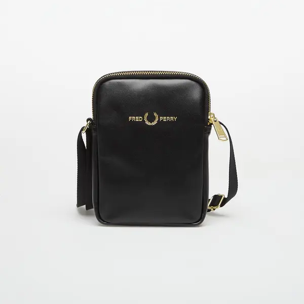 FRED PERRY Torba FRED PERRY Smooth Leather Small Side Bag Black Universal