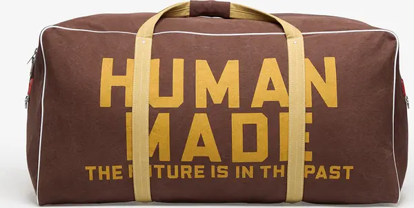 HUMAN MADE Torba HUMAN MADE Canvas Boston Bag Large Brown Universal
