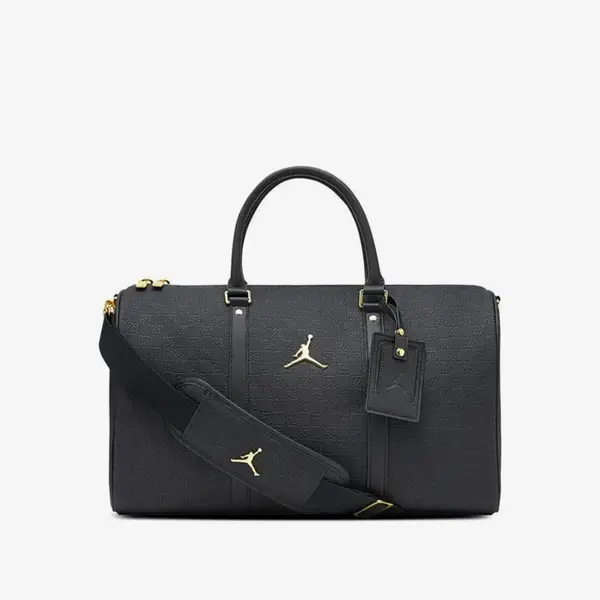 Jordan Torba Jordan Jam Monogram Duffle Bag Black/ Gold M