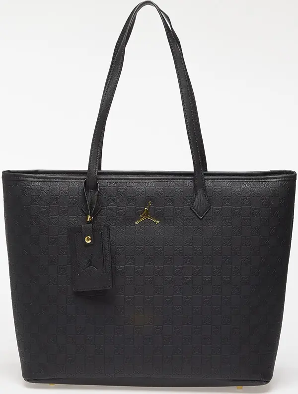 Jordan Torba Jordan Jam Monogram Tote Bag Black/ Gold L