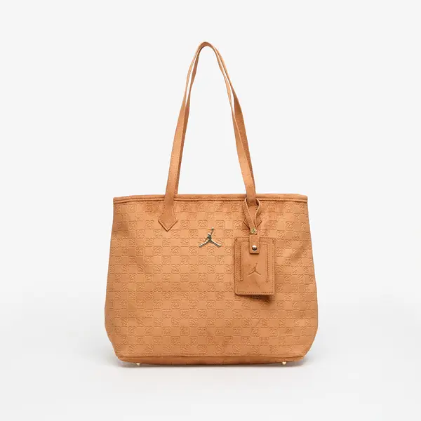 Jordan Torba Jordan Jam Suede Monogram Tote Cognac Universal