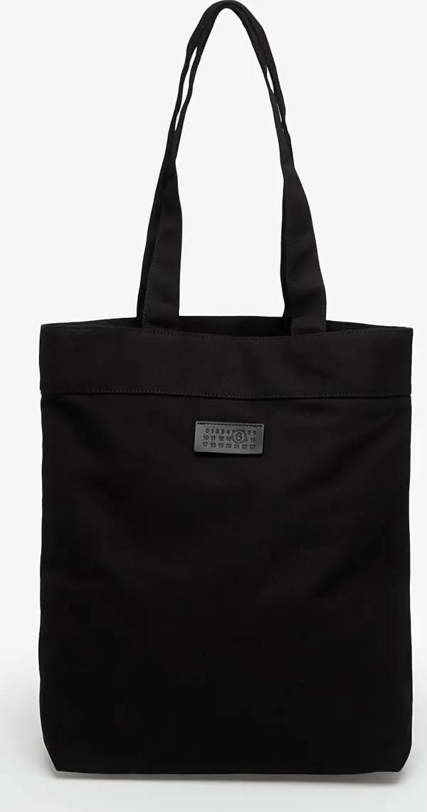 MM6 Torba MM6 Reversix Canvas Shopping Bag Black Universal