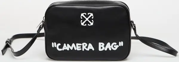 Off-White Torba Off-White Jitney Camera Bag Quote M Black/ White Universal