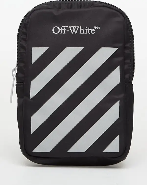 OFF-WHITE KIDS Torba OFF-WHITE KIDS Reflective Logo Crossbody Bag Black/ Reflec Universal