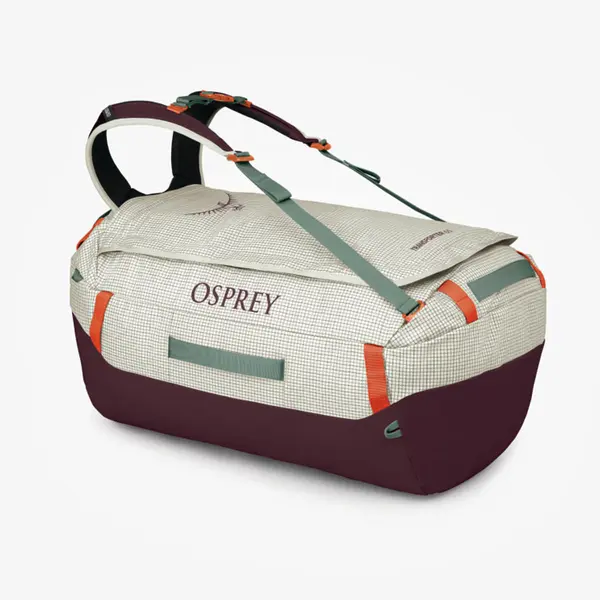 Osprey Torba Osprey Transport Mystery White/ Moody Burgundy Universal