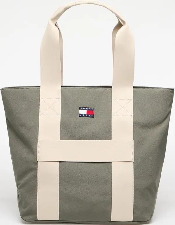 Tommy Hilfiger Torba Tommy Jeans Retro Cool Tote Green 29 l