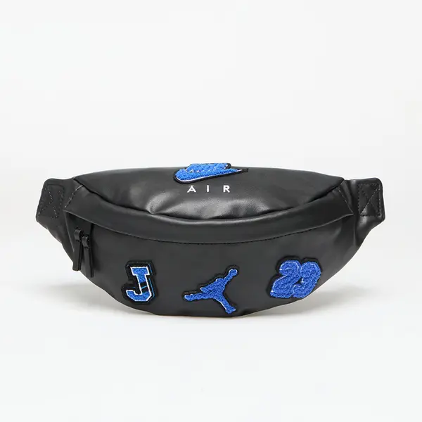 Jordan Torbica za pas Jordan Jam Borough Varsity Crossbody Black/ Game Royal Universal