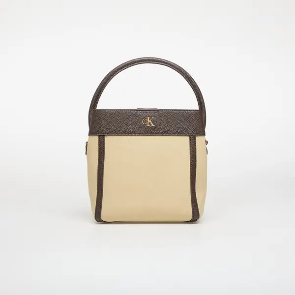 Calvin Klein Torbice Calvin Klein Ck Canvas Bucket Bag With Strap Khaki Canvas Universal