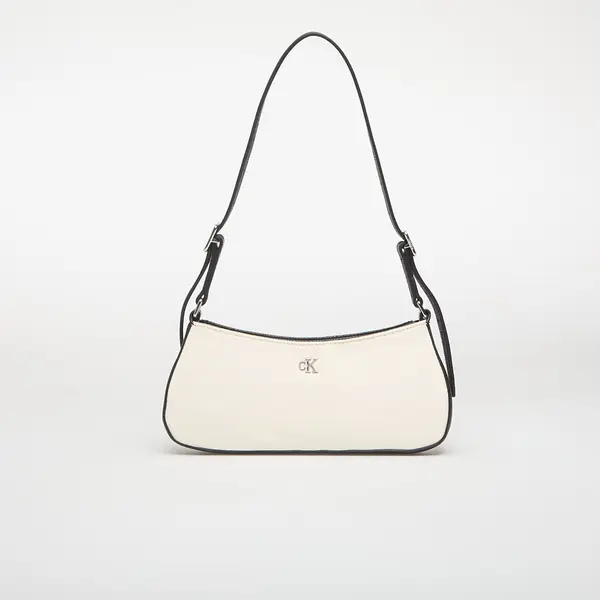 Calvin Klein Torbice Calvin Klein Ck Canvas Small Shoulder Bag White Canvas Universal