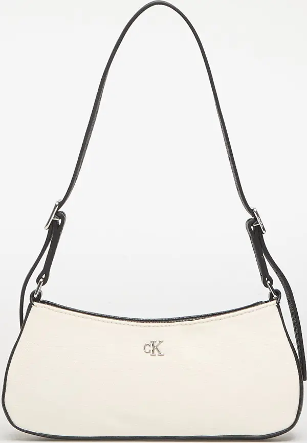 Calvin Klein Torbice Calvin Klein Ck Canvas Small Shoulder Bag White Canvas Universal