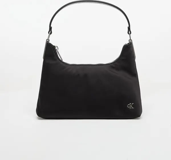 Calvin Klein Torbice Calvin Klein Jeans Satin Nylon Small Shoulder Bag Black Universal