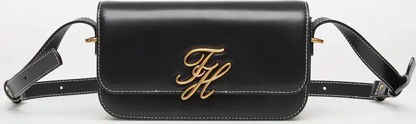 Tommy Hilfiger Torbice Tommy Hilfiger Script Flap Crossover Black Universal