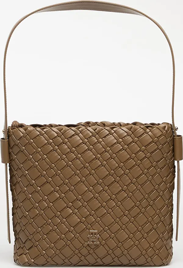 Tommy Hilfiger Torbice Tommy Hilfiger Th Braided Shoulder Bag Taupe Universal