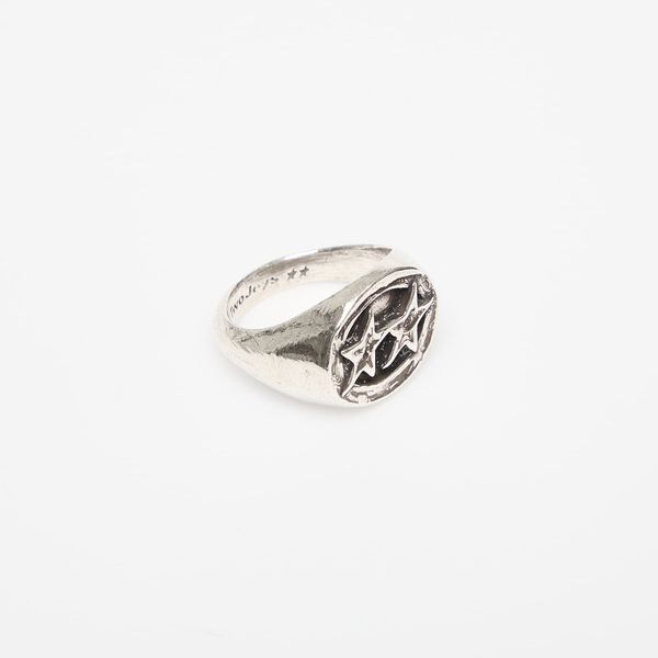 TwoJeys Twojeys Icon Signet Ring Silver 56 mm