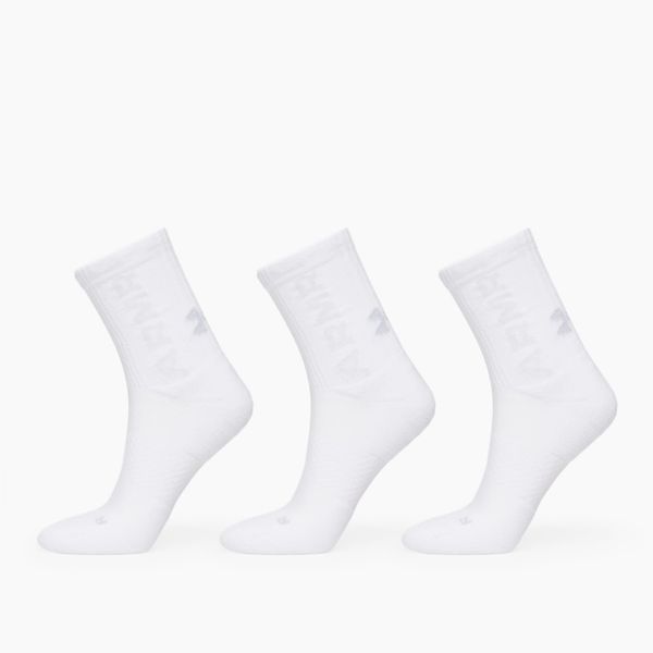 Under Armour Under Armour 3-Maker Cushioned Mid-Crew 3-Pack Socks White