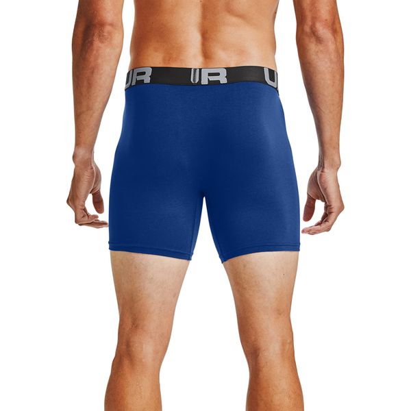Under Armour Under Armour Charged Cotton 6In 3 Pack Blue