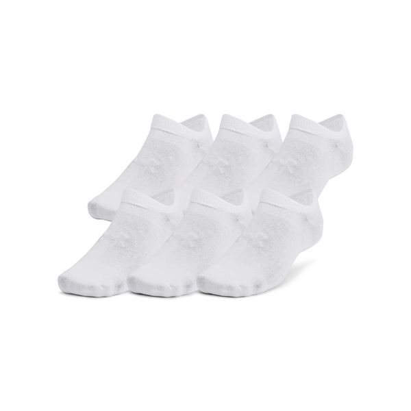 Under Armour Under Armour Essential No Show 6pk White M