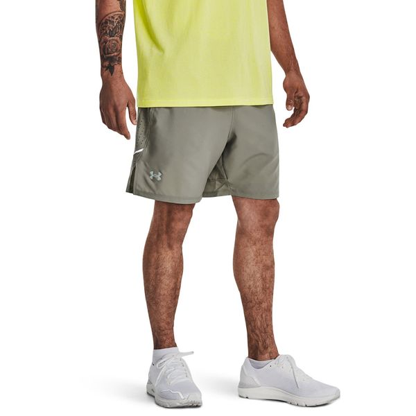 Under Armour Under Armour LAUNCH ELITE 2in1 7'' SHORT Green S