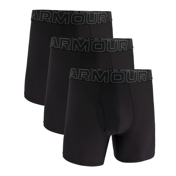 Under Armour Under Armour M Perf Tech Mesh 6in 3-Pack Black M