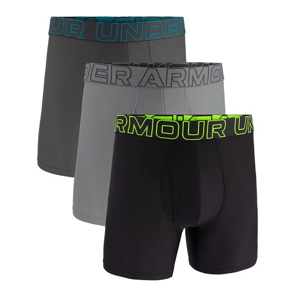 Under Armour Under Armour M Perf Tech Mesh 6in 3-Pack Black M