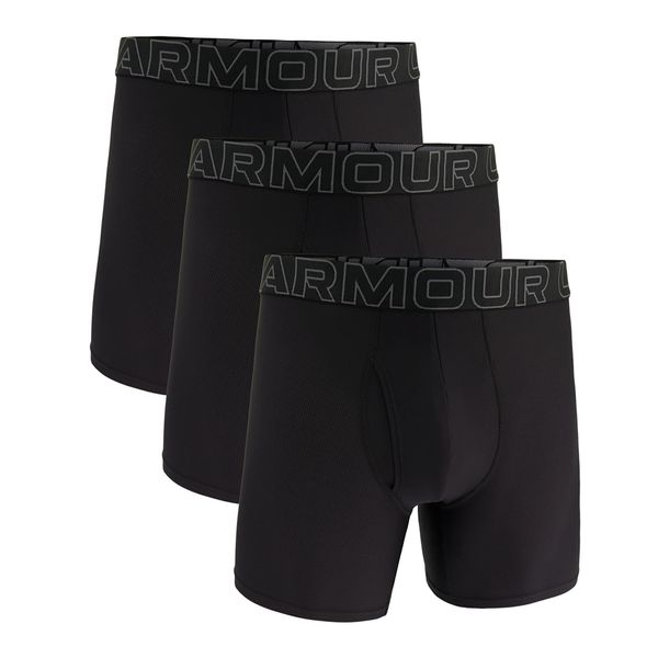 Under Armour Under Armour M Perf Tech Mesh 6in 3-Pack Black S