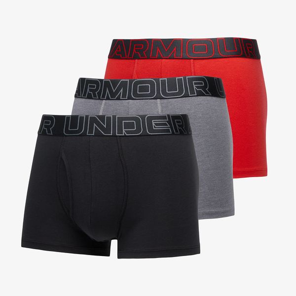 Under Armour Under Armour M Performance Cotton 3in 3-Pack Grey L