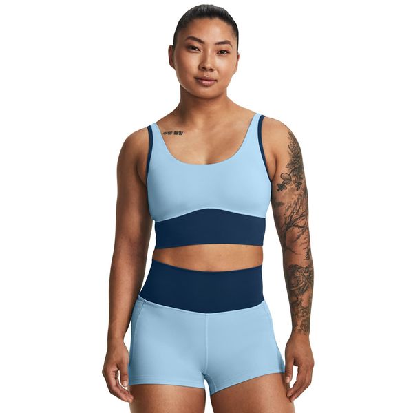 Under Armour Under Armour Meridian Fitted Crop Tank Blue L