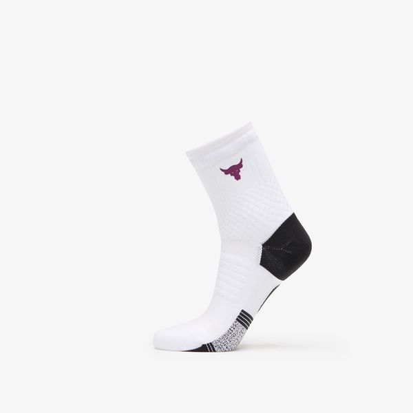 Under Armour Under Armour Project Rock AD Playmaker 1-Pack Mid White/ Black/ Purple Gemini L