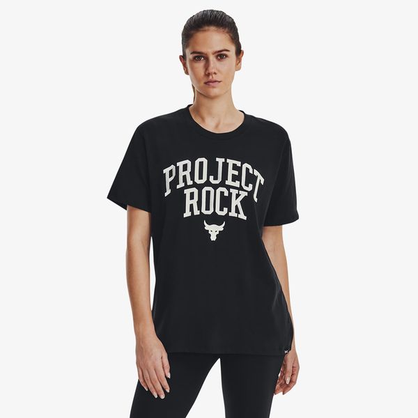 Under Armour Under Armour Project Rock Heavyweight Campus T-Shirt Black