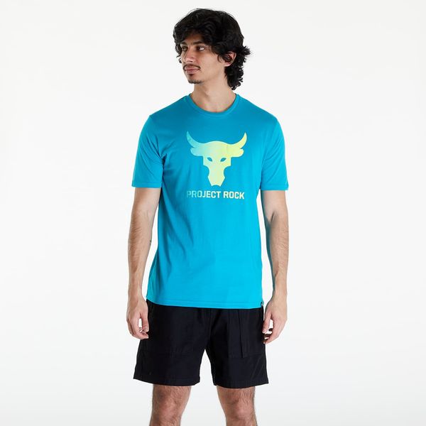 Under Armour Under Armour Project Rock Payoff Graphic Short Sleeve Tee Circuit Teal/ Radial Turquoise/ High-Vis Yellow