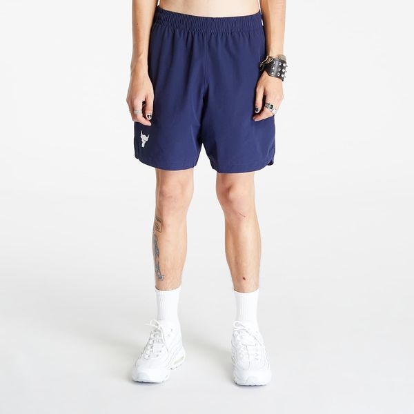 Under Armour Under Armour Project Rock Woven Shorts Midnight Navy/ White