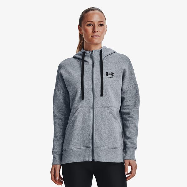 Under Armour Under Armour Rival Fleece Fz Hoodie Gray