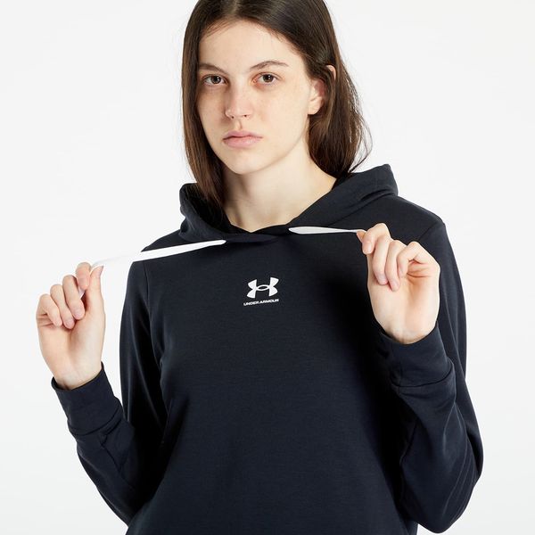 Under Armour Under Armour Rival Terry Hoodie Black/ White