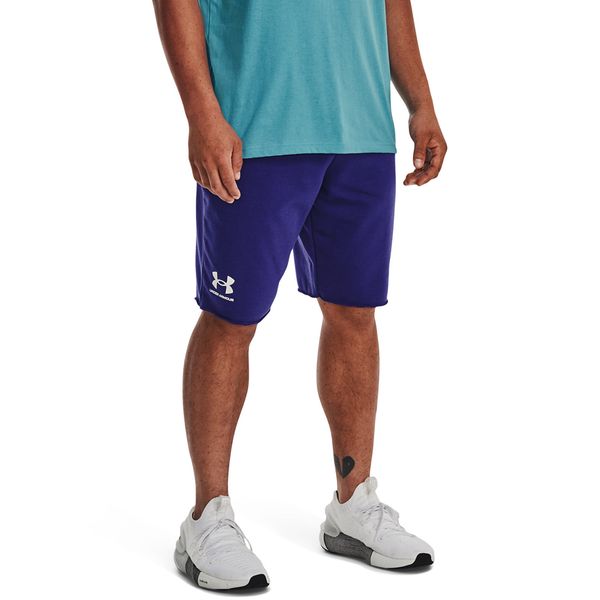Under Armour Under Armour RIVAL TERRY SHORT Blue M